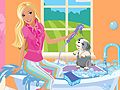 Игра Barbie Pet Wash  онлайн
