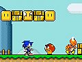 Игра Sonic в Mario World 2  онлайн