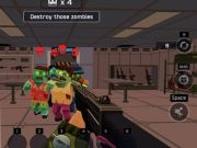 Игра Pixel Battle: Зомбитата атакуват онлайн
