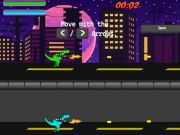 Игра Динозаври с оръжие онлайн Игра Динозаври с оръжие онлайн