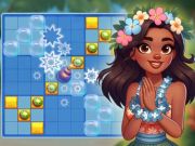 Игра Блок пъзел: тропическа история онлайн