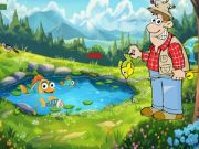 Игра Вземете рибата от рибаря онлайн