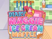 Игра Дневникът на Маги: Вафли със сладолед онлайн