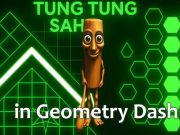 Игра Tung tung sahur в геометрията тире онлайн