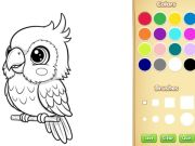 Игра Оцветяване на книгата: Kawyan Animal онлайн