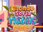 Игра Блондинка София: създател на мозайка онлайн