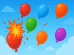 Balloon Pop Frenzy — безплатна онлайн игра