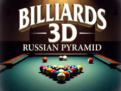 Billiards 3D Russian Pyramid — безплатна онлайн игра