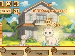 Click Kitty Idle — безплатна онлайн игра