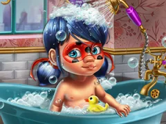 Ladybug Baby Shower Care — безплатна онлайн игра