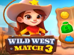 Wild West Match 3 — безплатна онлайн игра