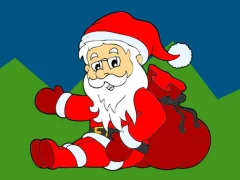 Santa Claus Coloring Book — безплатна онлайн игра