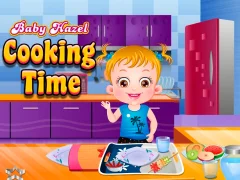 Baby Hazel Cooking Time — безплатна онлайн игра