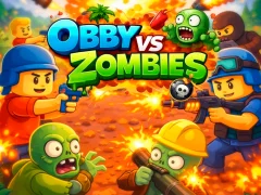 Obby vs Zombies — безплатна онлайн игра