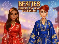 Besties Chinese New Year Celebration — безплатна онлайн игра
