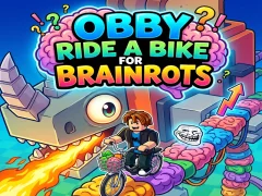 Obby Ride a Bike For Brainrots — безплатна онлайн игра