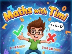Maths with Timi — безплатна онлайн игра