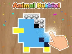 Animal Bubble Pixel — безплатна онлайн игра
