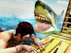 Raft Angry Shark Hunting — безплатна онлайн игра