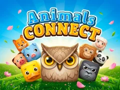 Animals Connect — безплатна онлайн игра