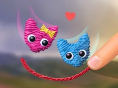 Love Cats Rope — безплатна онлайн игра