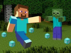 Pixelcraft Hidden Diamond Blocks — безплатна онлайн игра