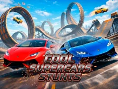 Cool SuperCars Stunts — безплатна онлайн игра