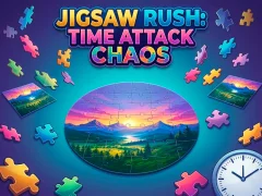 Jigsaw Rush Time Attack Chaos — безплатна онлайн игра