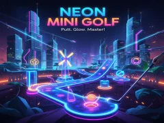 Neon Mini Golf — безплатна онлайн игра