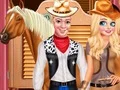 Frozen Couple Cowboy Style — безплатна онлайн игра