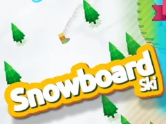 Snowboard and skis — безплатна онлайн игра