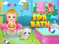 Baby Hazel Spa Bath — безплатна онлайн игра
