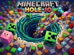 Minecraft Hole IO — безплатна онлайн игра