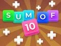 Sum Of 10: Merge Number Tiles — безплатна онлайн игра