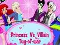 Princess Vs. Villains Tug-of-war — безплатна онлайн игра