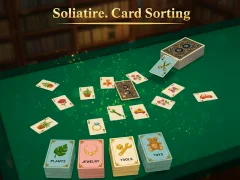 Solitaire. Card Sorting — безплатна онлайн игра