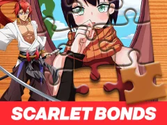 Scarlet Bonds Jigsaw Puzzle — безплатна онлайн игра