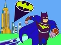Batman Cartoon Coloring — безплатна онлайн игра