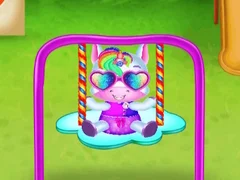 Newborn Unicorn Daycare — безплатна онлайн игра