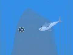 Lonely Shark Frenzy — безплатна онлайн игра