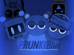 Sprunki Blue Mod — безплатна онлайн игра