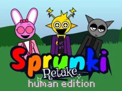 Sprunki Retake: Human Edition — безплатна онлайн игра