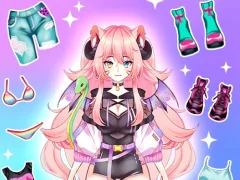 Anime Dress Up Moe — безплатна онлайн игра