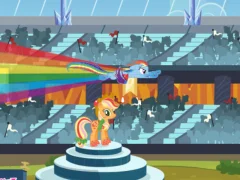 My Little Pony Rainbow Power Equestria Dash — безплатна онлайн игра