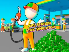 Gas Station - Stick Simulator — безплатна онлайн игра