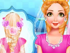 Princess wedding hairstyle — безплатна онлайн игра