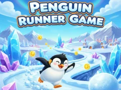 Penguin Runner Game — безплатна онлайн игра