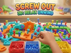 Screw Out 3D: Relax Unwind — безплатна онлайн игра