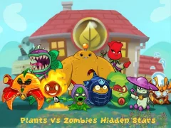 Plants Vs Zombies Hidden Stars — безплатна онлайн игра