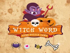 Witch Word Halloween Puzzel Game — безплатна онлайн игра
